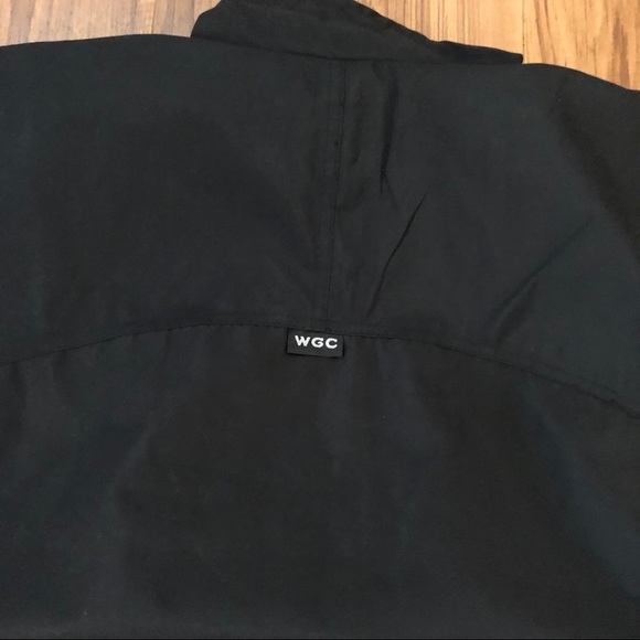 St Thomas Navy Embroidered Flag Pull Over Jacket Coastal Nautical Unisex Medium - Picture 10 of 13